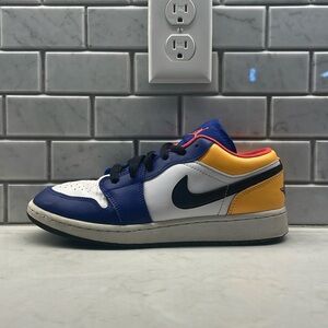 Jordan 1 Low Royal Yellow